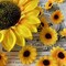 122pcs Artificial Sunflower Heads 5.1'' 3.5'' 1.5'' Yellow Sunflower Artificial Flowers for Home Decoration Wedding Decor Birthday Party Decor Garden Craft Art Decor